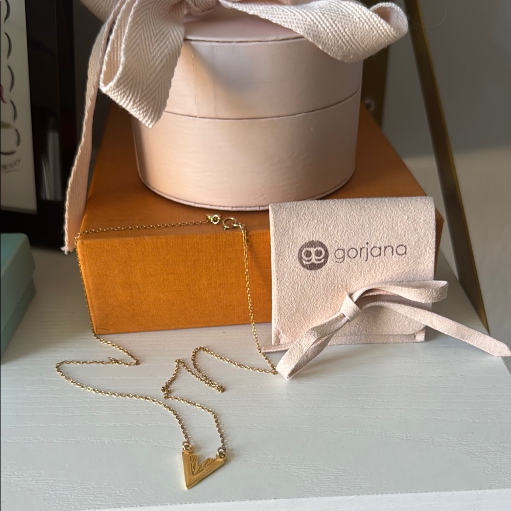 Gorjana Gold Chevron Necklace